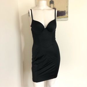 Flexees Black Shapewear Shaper Slip 34B New